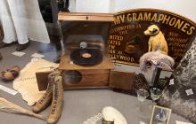 Grammophon und Schallplatte